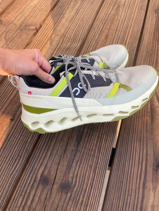 On Cloudhorizon Shoes Mens 11 Chalk Seedling Mesh Trail Hiking Low Top Sneaker main image 5